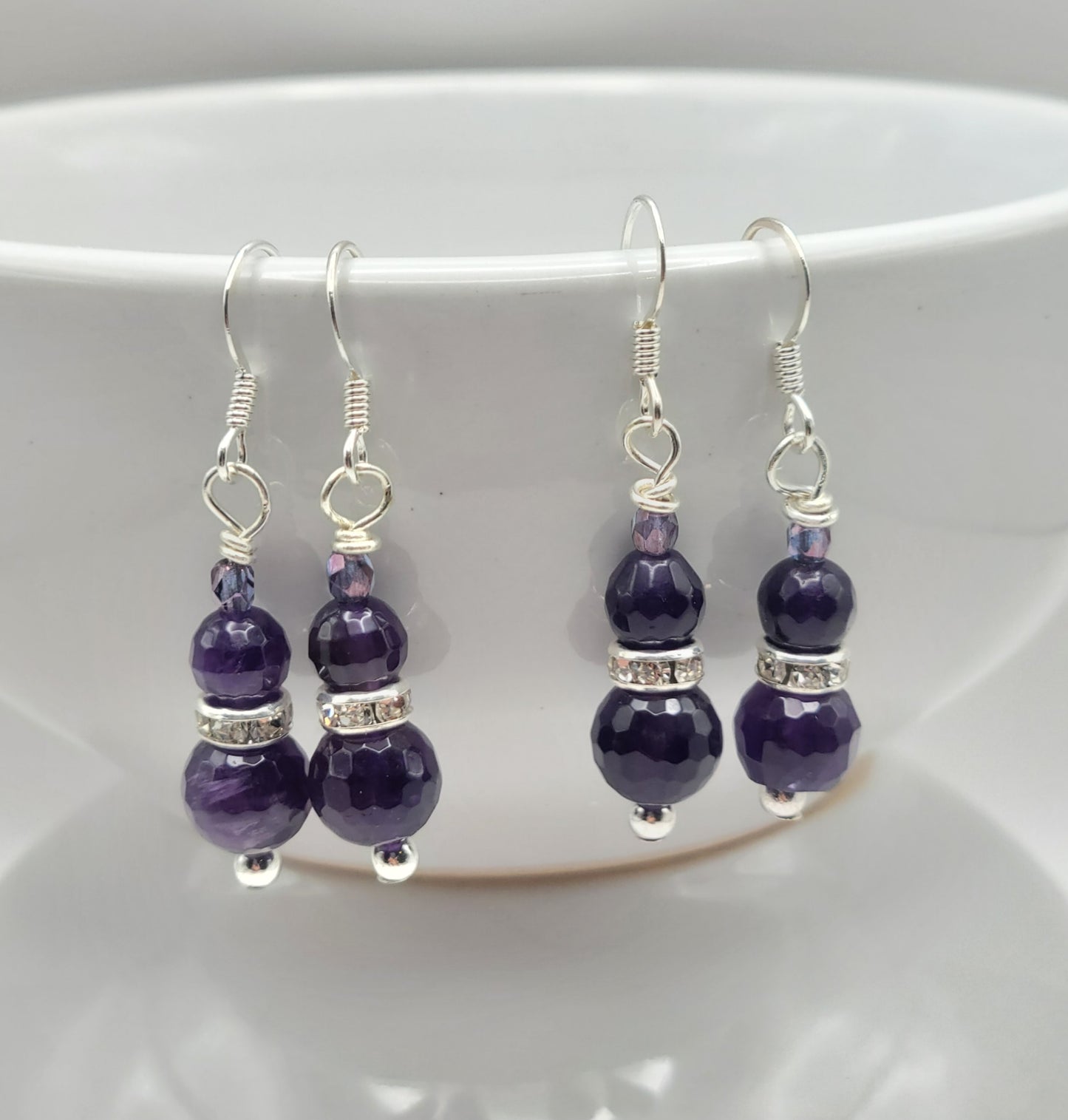 Amethyst Drop Earrings