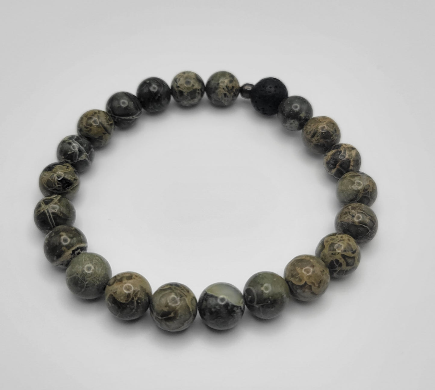 Rainforest Jasper Gemstone Bracelet