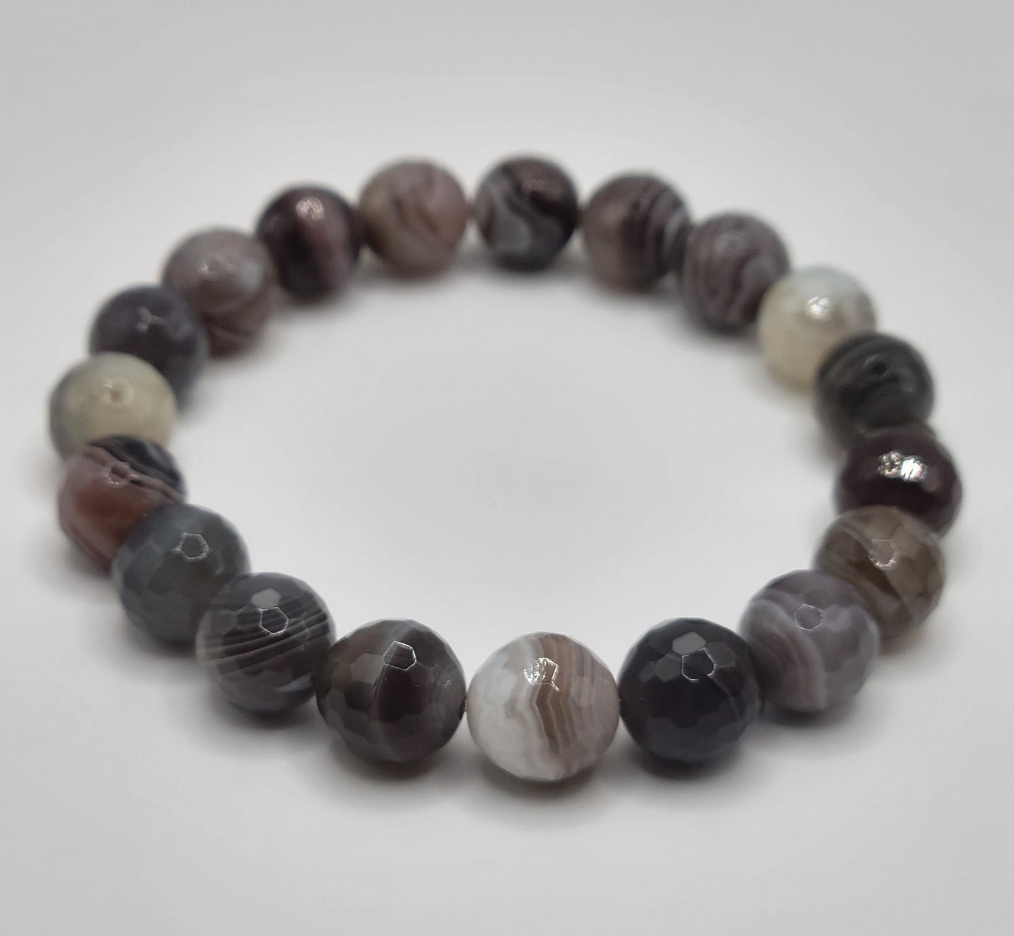 Botswana Gemstone Bead Bracelet