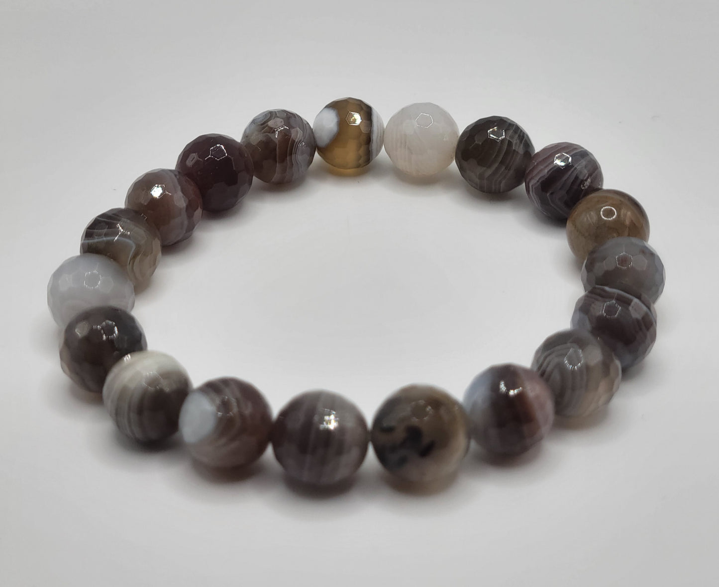 Botswana Gemstone Bead Bracelet