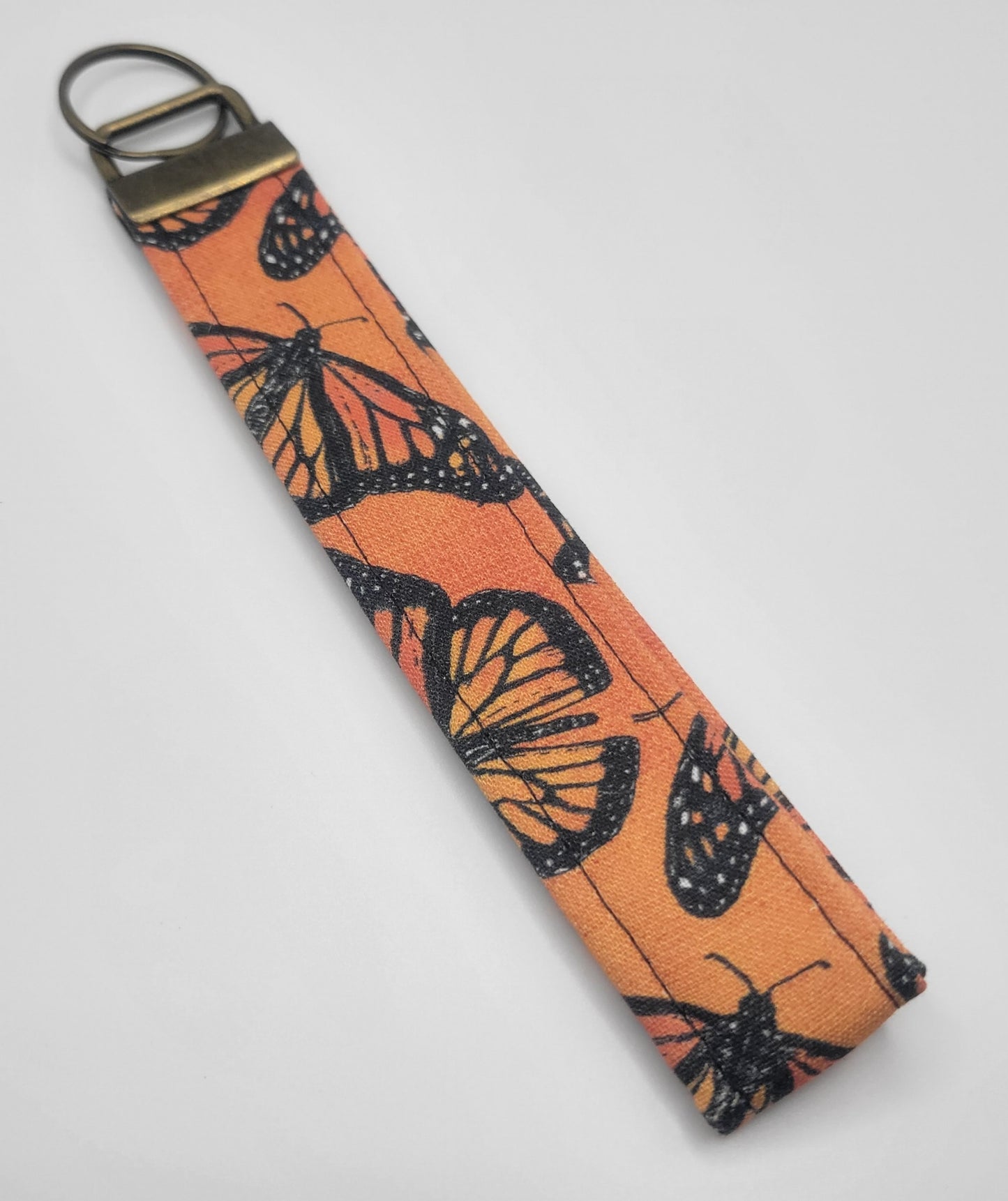 Key Chain Wristlet Monarch Butterflies