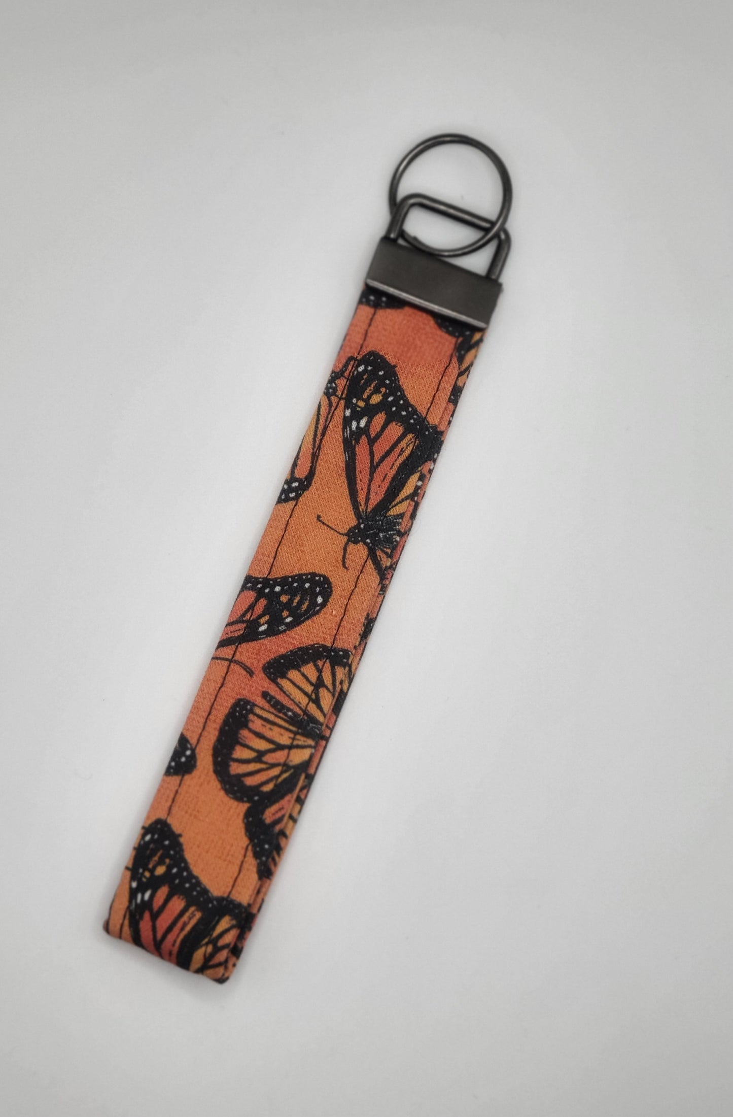 Key Chain Wristlet Monarch Butterflies